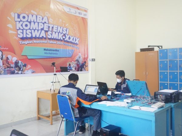 Lomba Keterampilan Siswa Tingkat Nasional SMKN 2 Palembang Tahun 2021