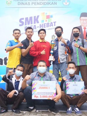 SMK Negeri 2 Palembang Menjadi Juara 1 Lomba Water Treatment Di Ajang Pameran Kreativitas Dan Inovasi tingkat SMK Se-Sumatera Selatan Tahun 2021