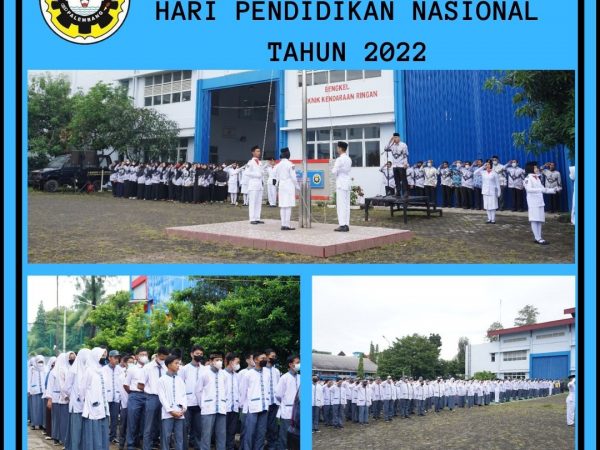 Upacara Memperingati Hari Pendidikan Nasional Tahun 2022 di SMK Negeri 2 Palembang