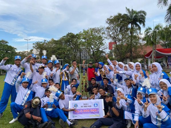 SMK Negeri 2 Palembang Juara 1 Marching Band Dalam Kejuaraan Terbuka Gubernur Cup 2022