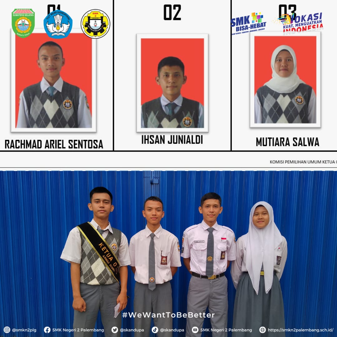 Pemilihan Ketua OSIS SMK Negeri 2 Palembang Periode 2022-2023