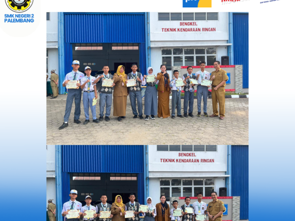 Upacara Bendera Rutin SMKN 2 Palembang Senin, 6 Oktober 2025 dan Pemberian Penghargaan kepada Siswa Berprestasi Mengukir Prestasi, Mengharumkan Nama Sekolah. Upacara Bendera Rutin SMKN 2 Palembang Senin, 6 Oktober 2025 dan Pemberian Penghargaan kepada Siswa Berprestasi Mengukir Prestasi, Mengharumkan Nama Sekolah.