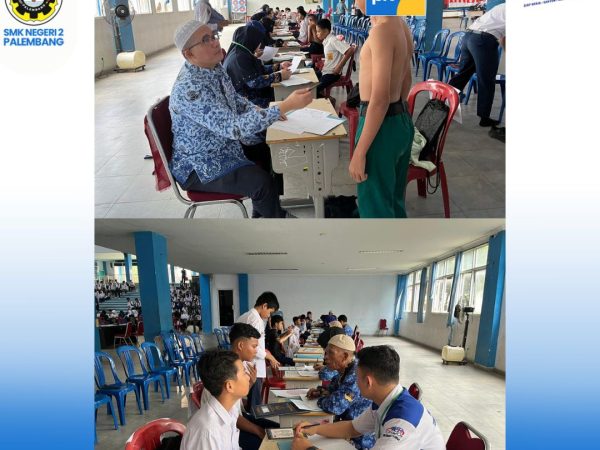 Pelaksanaan Sistem Penerimaan Murid Baru (SPMB) Tahap 2, Jalur minat dan bakat SMKN 2 Palembang pada senin, rabu dan kamis 15, 17 s.d 18 Juni 2026.