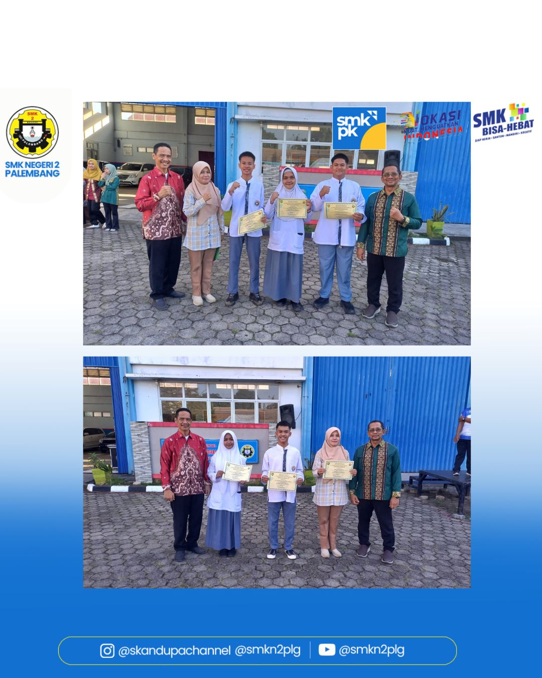 Selamat dan apresiasi setinggi-tingginya kepada seluruh peserta didik atas prestasi gemilang ini. Dedikasi, kerja keras, dan semangat kalian.