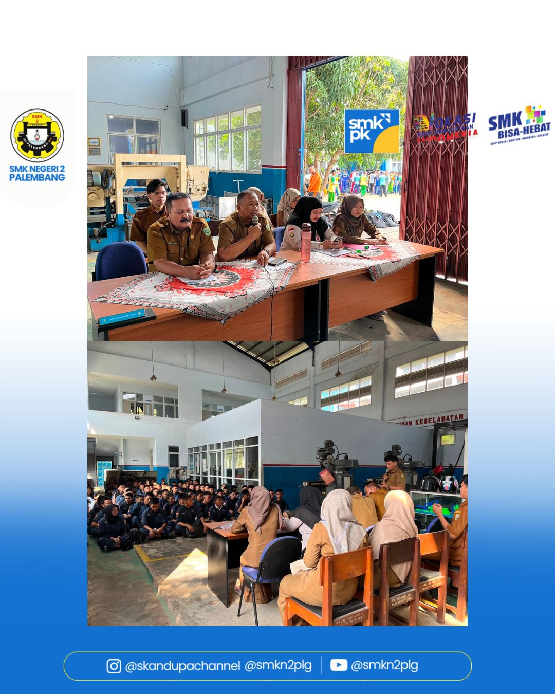 PEMBEKALAN PRA PRAKTEK KERJA LAPANGAN SMKN 2 PALEMBANG | JULI 2026 PEMBEKALAN PRA PRAKTEK KERJA LAPANGAN SMKN 2 PALEMBANG | JULI 2026