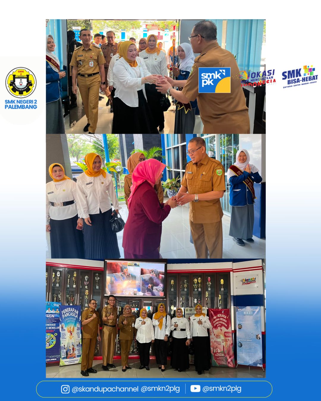 Sosialisasi pencegahan dan kekerasan dilingkungan sekolah pada kegiatan advokasi dan sosialisasi penguatan dan pengembangan lembaga penyedia pelayanan pemberdayaan perempuan kewenangan provinsi di SMKN 2 Palembang , Selasa 28 Juli 2026.