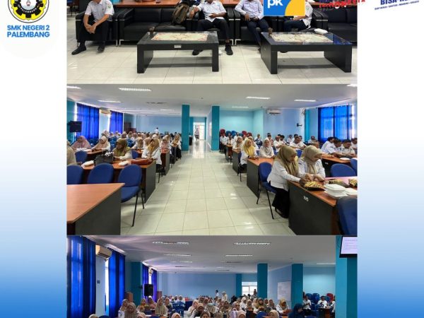 Rapat pembinaan Guru dan Pegawai SMKN 2 Palembang , Rabu 5 Agustus 2026.