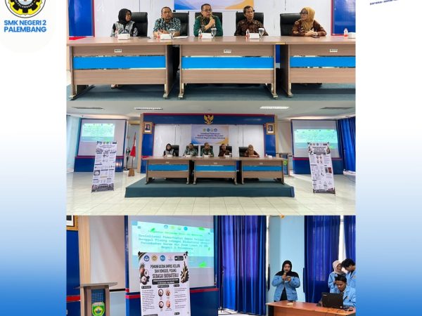 Kegiatan Sosialisasi pelaksanaan kegiatan pengandian masyarakat Politeknik Negeri Sriwijaya Palembang , Sosialisasi Pemanfaatan Ampas Kelapa dan Bonggol Pisang sebagai Biobaterai dengan Penambahan garam dan asam lemah di SMKN 2 Palembang,Jumat 7 Agustus 2026.