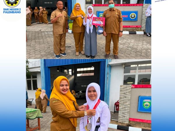 BANGGA!  Murid  SMK Negeri 2 Palembang kembali mengharumkan nama sekolah ✨NADIA PUTRI SIMAMORA - X TKJ 6  Meraih prestasi di ajang Kejuaraan Karate Festival Piala Kapolda Sumatera Selatan 2026Juara 1 Kumite Cadet -47kg PutriJuara 2 Kadet Kumite -47kg Putri  *Slide 2>  Lomba PILGUB 2026 - Military ShowJuara 1 Best Brass Military ShowJuara 1 Best Display Military Show  Juara 2 Best Percussion Military ShowJuara 2 Best Parade Military ShowSemoga menjadi motivasi untuk teman-teman lain 💙 #SMKN2Palembang #Prestasi #Karate #Drumband #Sumsel