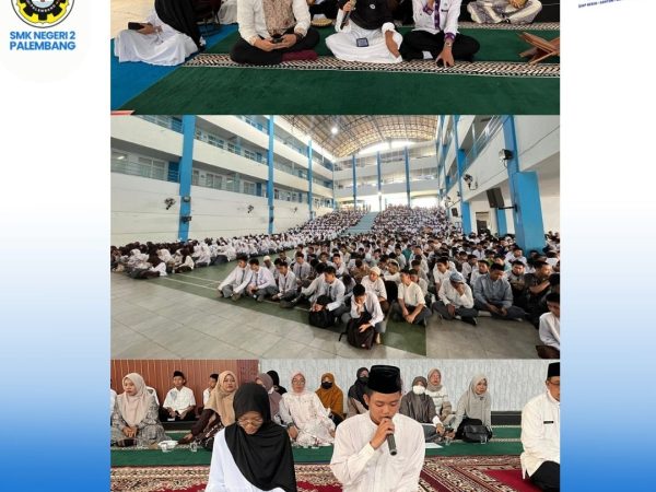 ahir jadi Anak SMK. Tumbuh dengan Akhlak Nabi. Siap jadi lulusan yang Kompeten DAN Berkarakter! Memperingati Maulid Nabi Muhammad SAW SMKN 2 Palembang | 27 Agustus 2026