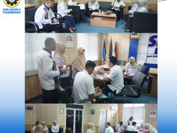 Kegiatan Monitoring Persiapan Validasi Tim Evaluator Lapangan PEKPPP Kementerian PANRB RI SMKN 2 PALEMBANG Rabu, 2 September  2026.