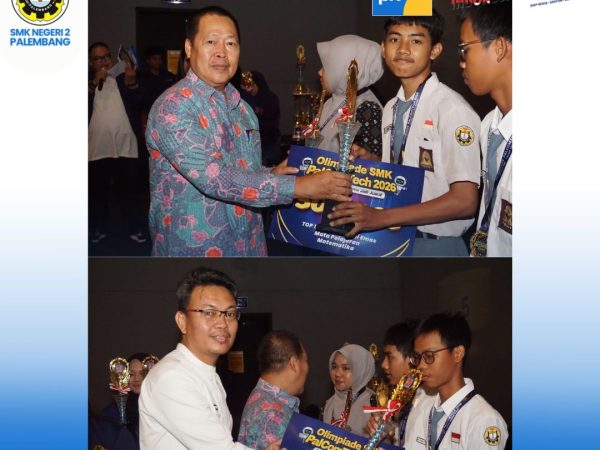 Alhamdulillah 🎉 SMK Negeri 2 Palembang berhasil meraih Trophy dan Piagram